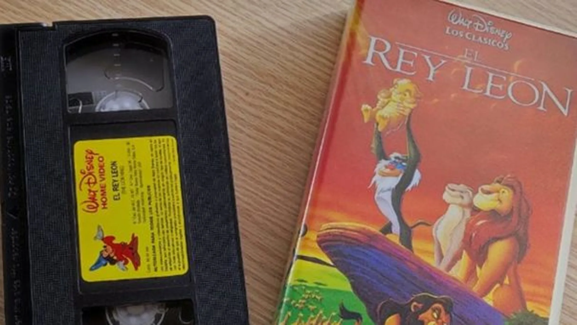 Hasta  euros por la cinta VHS de “El Rey León”