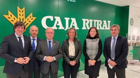 Miembros de uno de los jurados de los Premios 'Ricardo López Crespo' de Fundación Caja Rural del Sur
