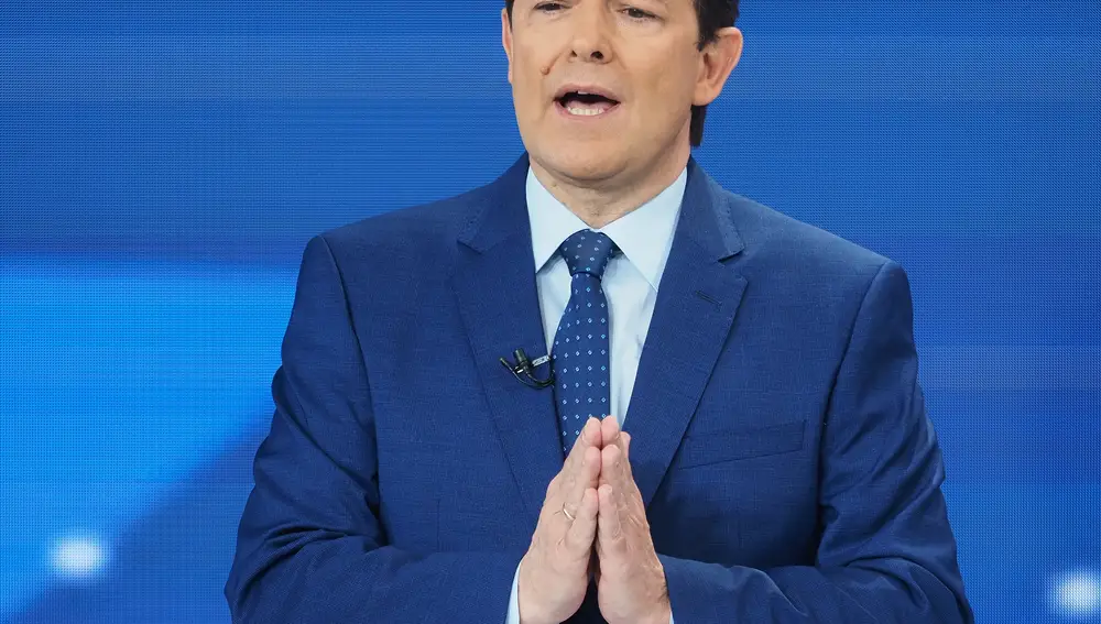 El candidato del PP a la presidencia de Castilla y León, Alfonso Fernández Mañueco, participa en el ‘Debate decisivo