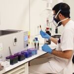 Investigación médica en un laboratorio de Ribera