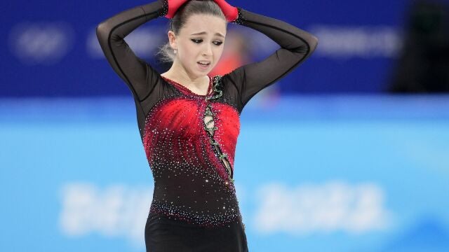 Kamila Valieva, patinadora rusa de 15 años.