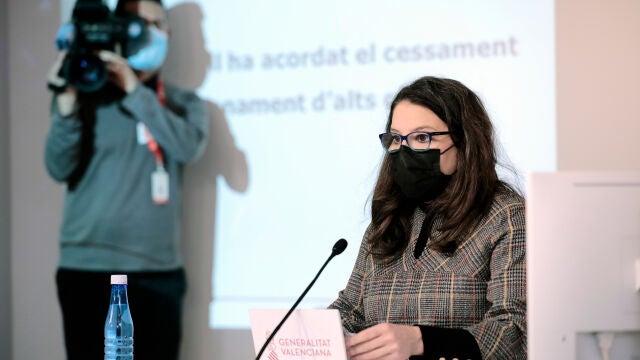 La vicepresidenta y Portavoz del Gobierno valenciano, Mónica Oltra
