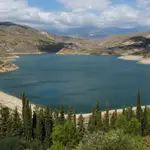 El pantano de Benínar, en Almería