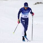 El finlandés Remi Lindholm, en una de las pruebas de los Juegos Olímpicos de Pekín 2022.