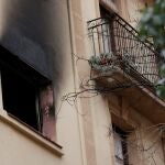 Incendio en el Hotel Paral.lel de Barcelona, en el que falleció una Barcelona.