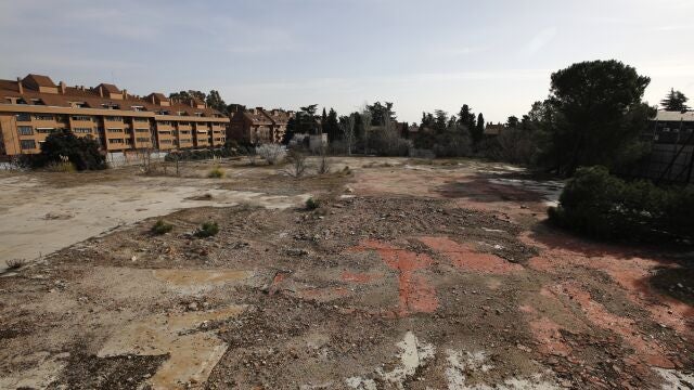 Terreno donde se podría construir la Ciudad de las Artes en Majadahonda.