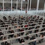 Examen de la oposición en la feria de Valladolid