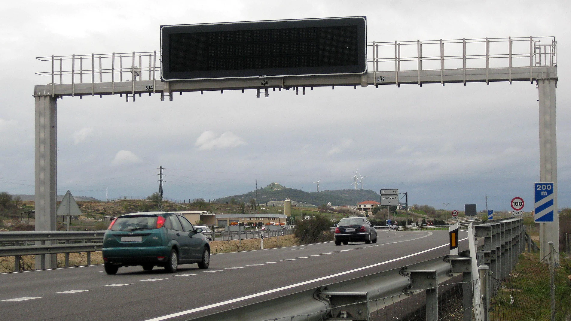 Radar fijo en las carreteras de Castilla y León
