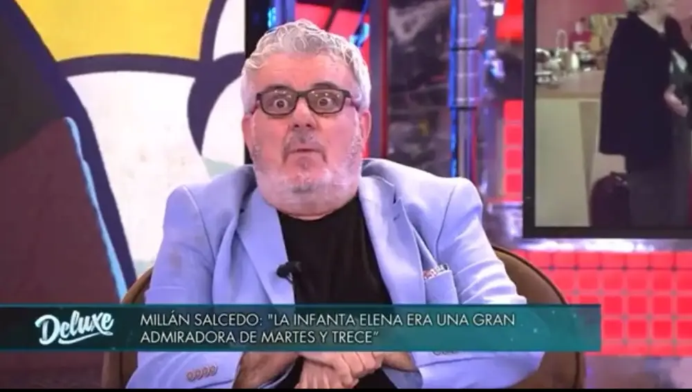 Millán Salcedo durante su intervención