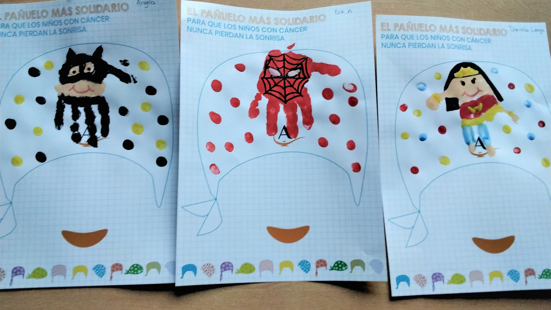 Creaciones de los niños del EIM Leonor de Castilla de Villamuriel de Cerrato