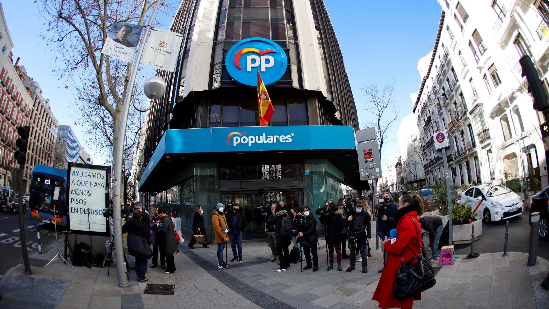 Sede del PP en la calle Génova de Madrid