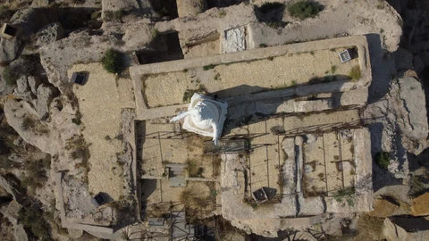 Cerro del Espíritu Santo, donde se realiza la excavación en Vera (Almería)