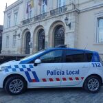Coche patrulla de la policía local de Palencia