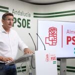 El secretario provincial del PSOE de Almería y parlamentario andaluz, José Luis Sánchez Teruel. PSOE 30/08/2021
