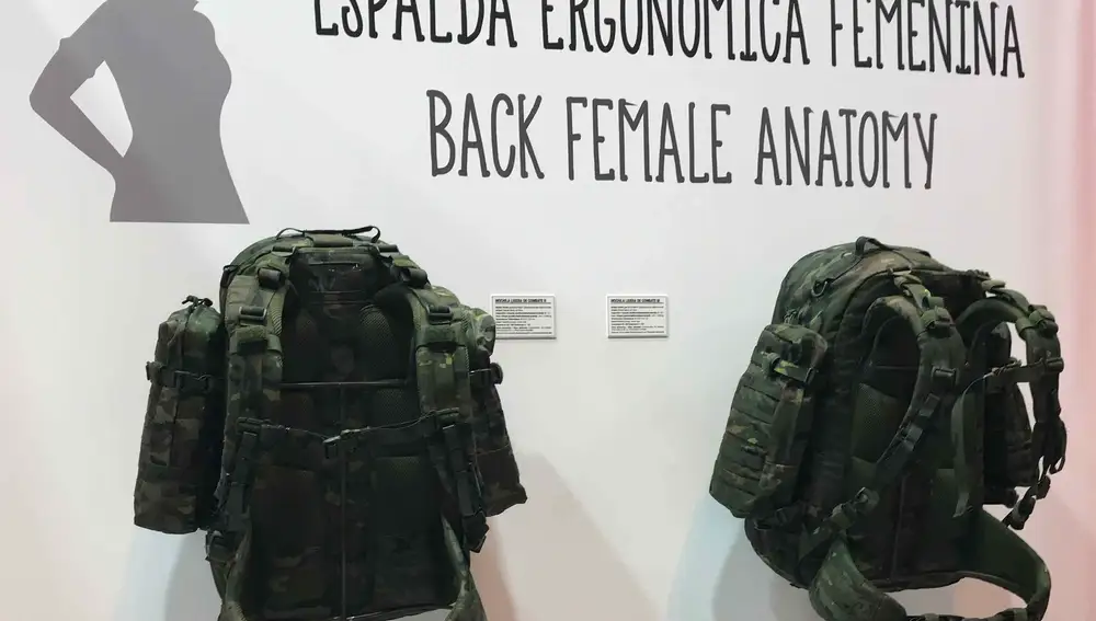 Altus Yuma diseña una mochila de combate para mujeres