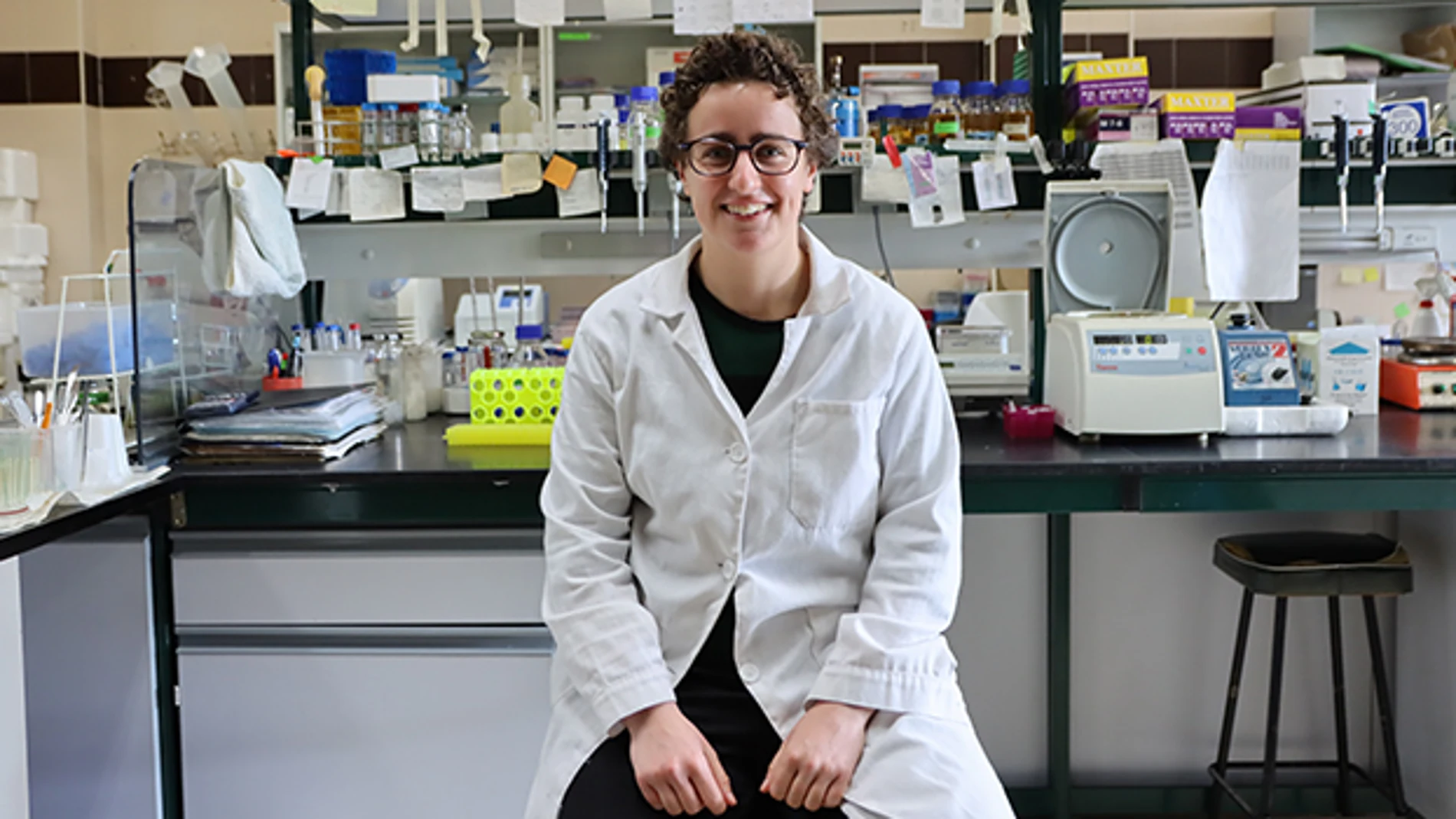 La investigadora del Departamento de Bioquímica y Biología Molecular de la Usal Carla Ijurko,