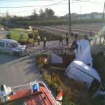 Accidente en Santomera (Murcia)