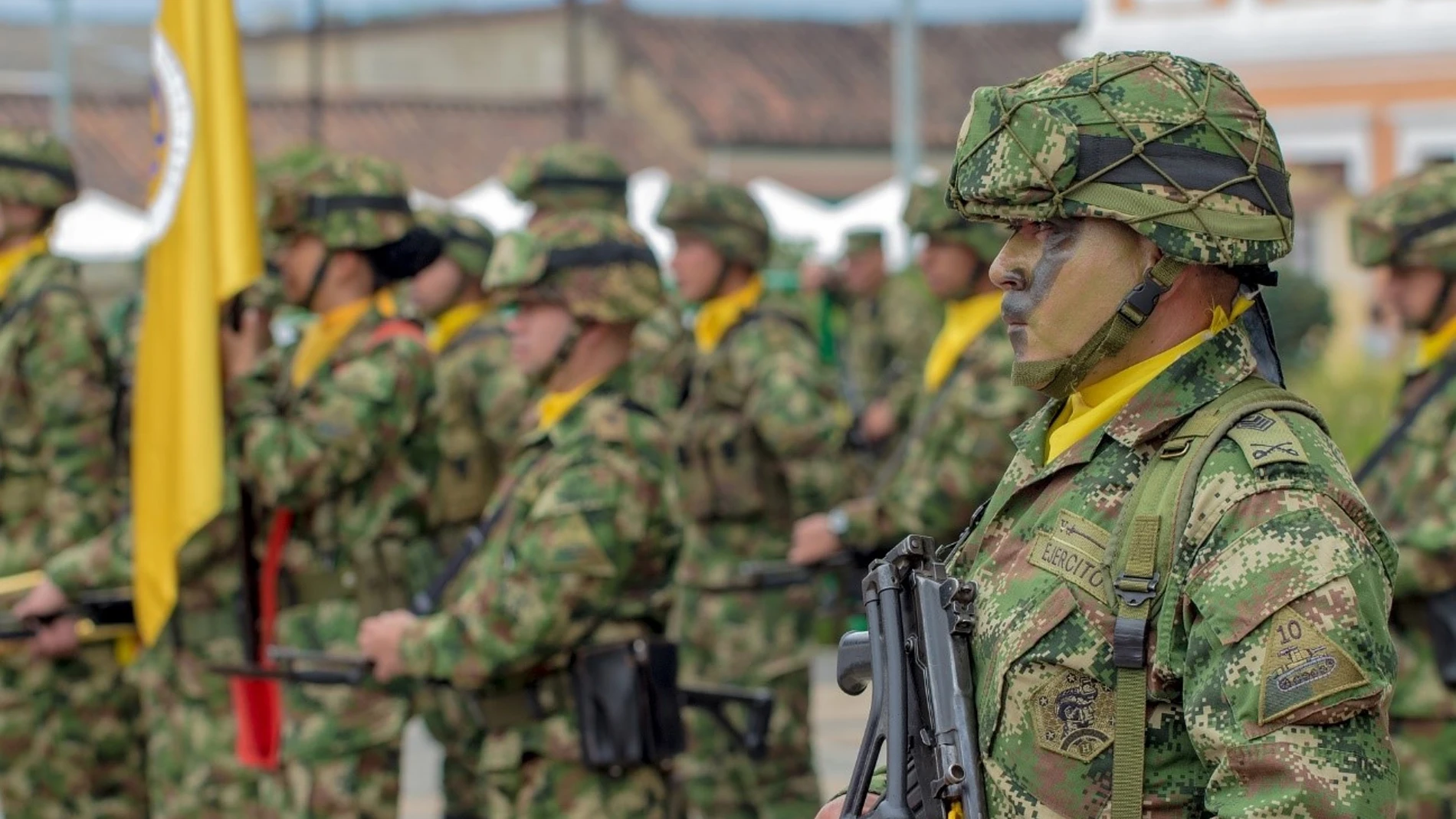 Soldados colombianos