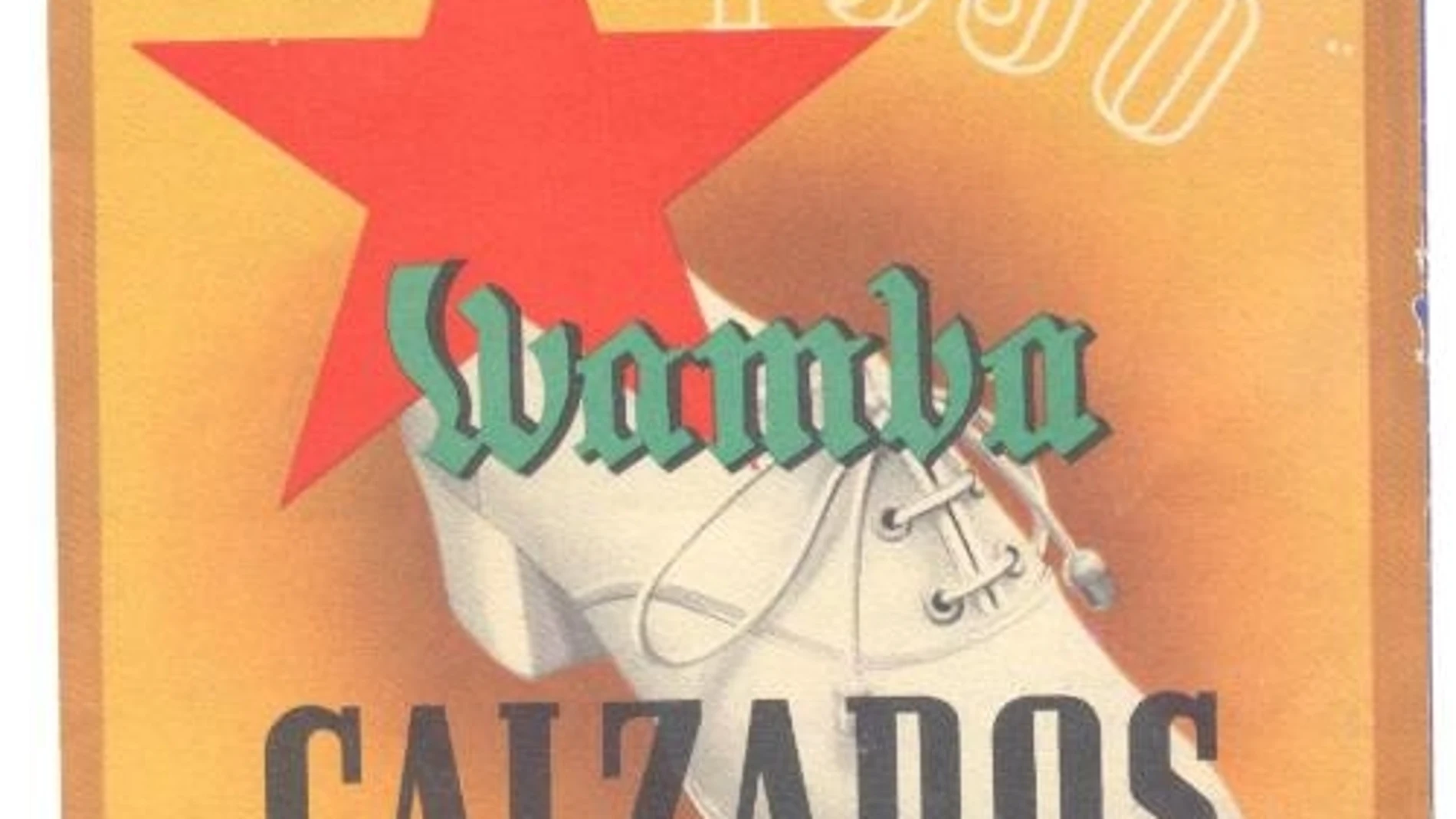 Cartel publicitario de las wambas originales
