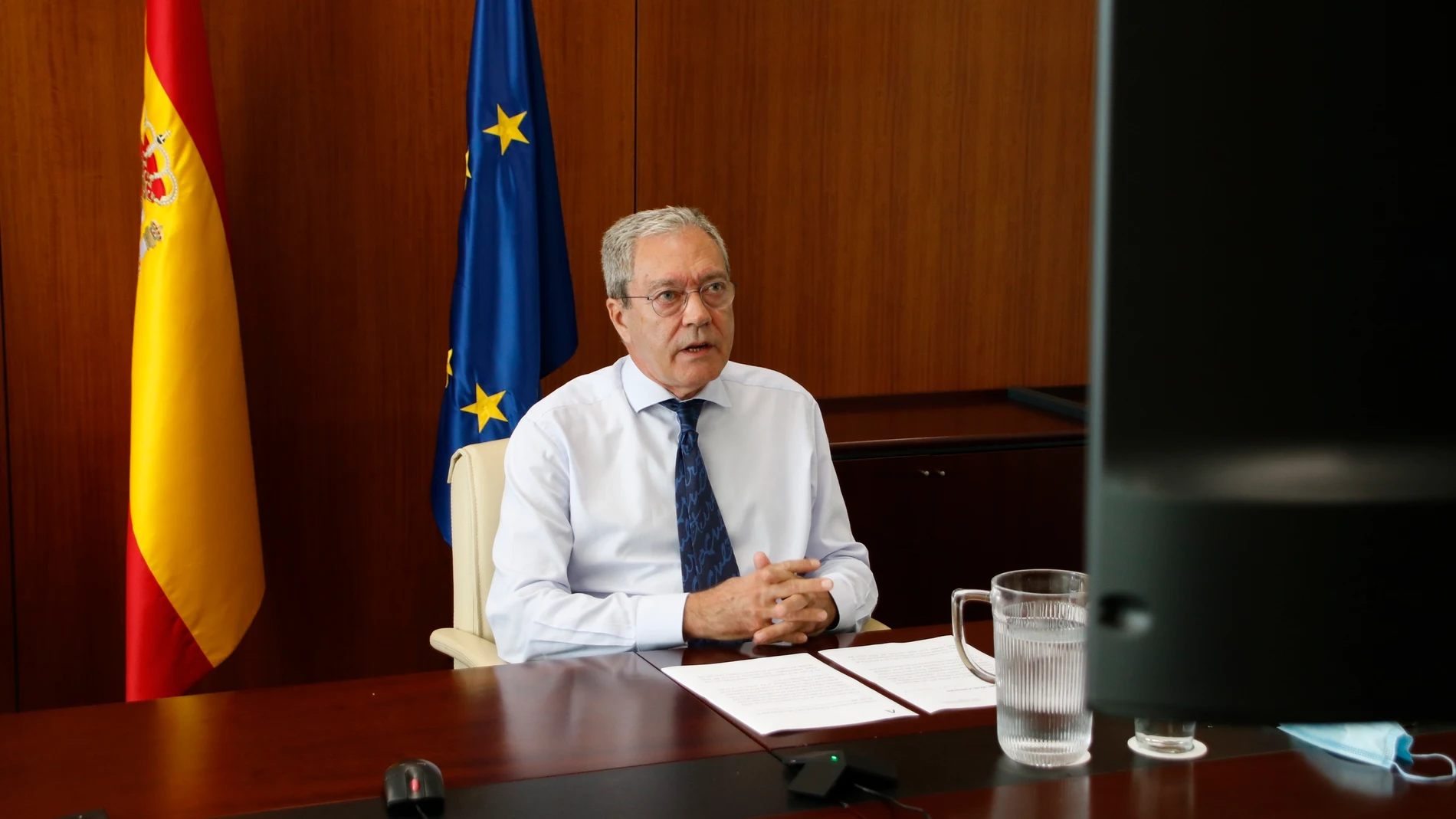 El consejero de Transformación Económica, Industria, Conocimiento y Universidades, Rogelio Velasco. JUNTA DE ANDALUCÍA