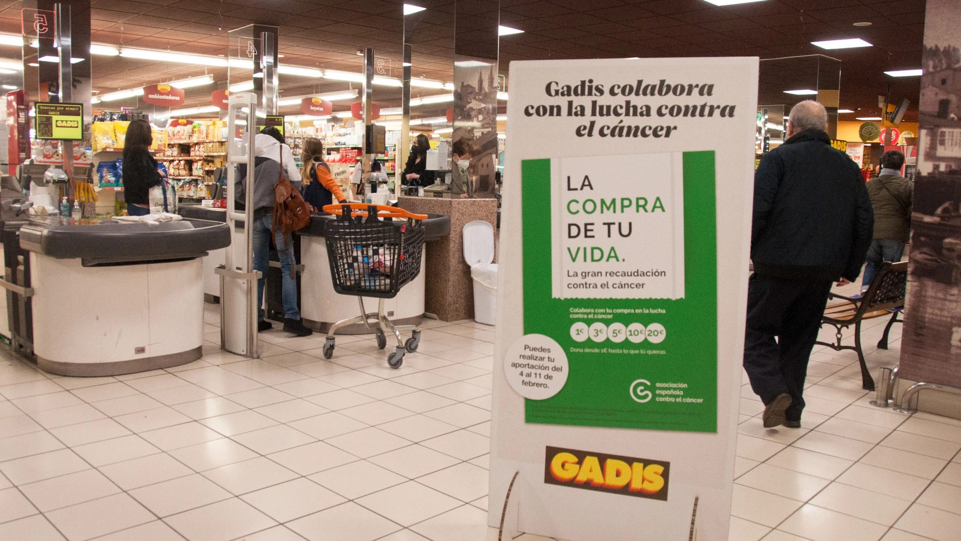 La campaña solidaria de Gadis recauda 20.000 euros