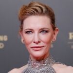 La actriz Cate Blanchett en el photocall de la 36ª edición de los Premios de Cine Goya en Valencia el sábado 12 de febrero de 2022.