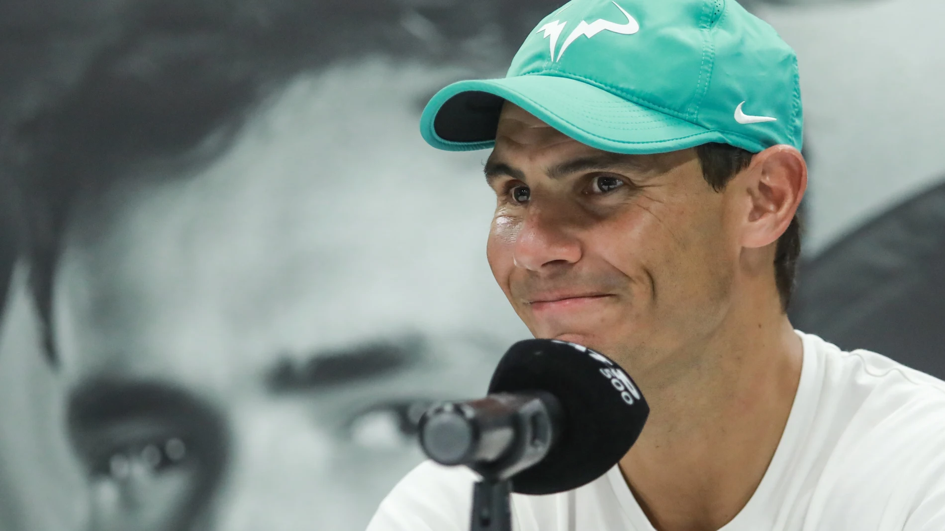 Rafa Nadal, en la conferencia de prensa previa a su estreno en Acapulco