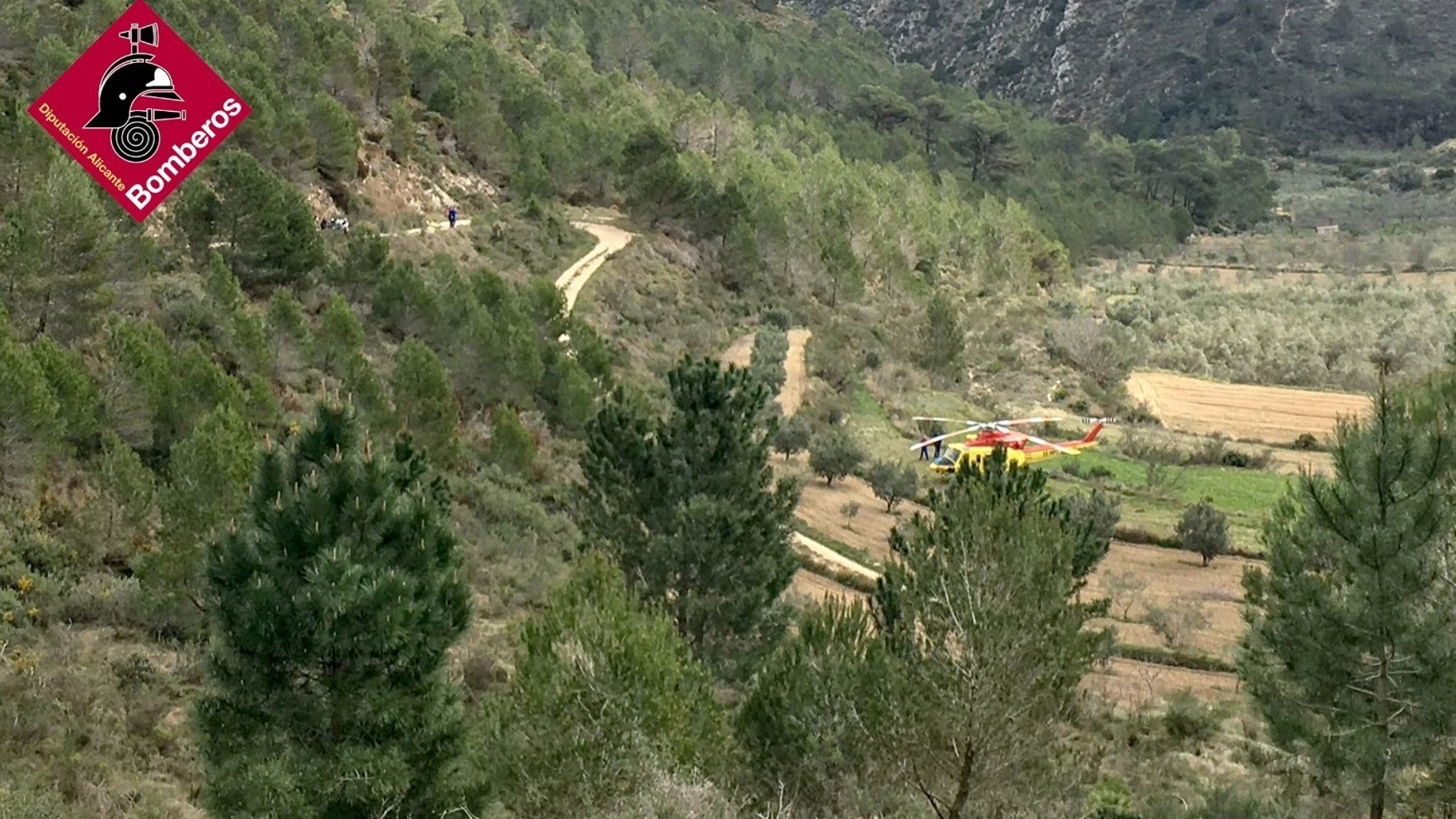 Muere un hombre tras sufrir un desfallecimiento en una ruta senderista en Tárbena