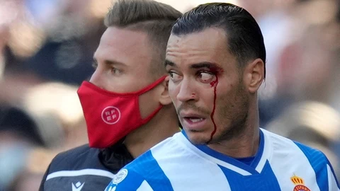 Raúl De Tomás con el Espanyol. EFE/Enric Fontcuberta