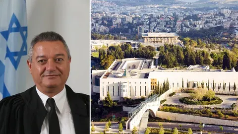 Jáled Kabub es vicepresidente del Tribunal de Distrito de Tel Aviv desde 2017