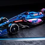 Imagen del A522, el monoplaza del BWT Alpine F1 Team de Fernando Alonso y Esteban Ocon, para el Mundial de F-1 de 2022