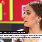 Gloria Camila este lunes en 'Ya son las Ocho'