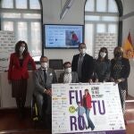 Foto de familia del acto de presentación de la campaña por el Día Mundial de las Enfermedades Raras que se celebrará el 28 de febrero