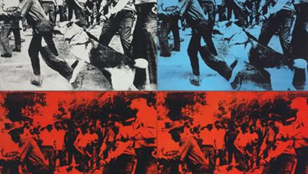 &quot;Race Riot&quot;, de Andy Warhol