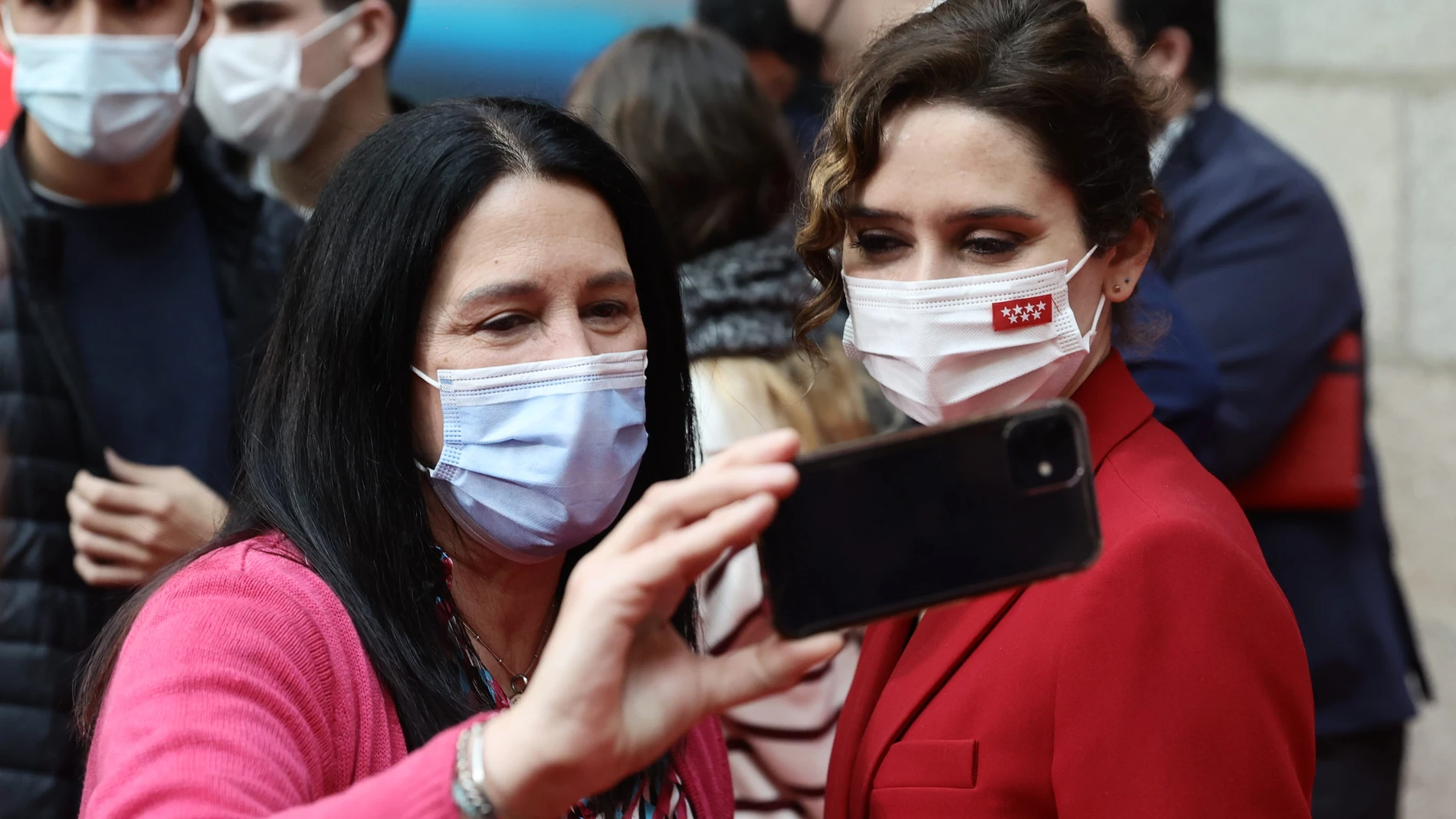 La presidenta de la Comunidad de Madrid, Isabel Díaz Ayuso