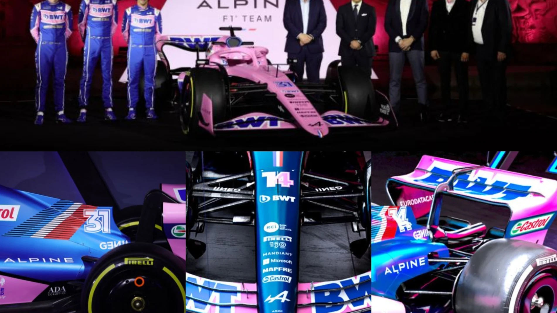 F1 2022: Así es el Alpine F1 A522, el nuevo coche de Fernando