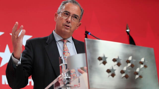 El consejero de Educación, Universidades, Ciencia y portavoz del Gobierno, Enrique Ossorio
