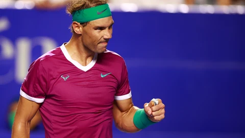 Rafa Nadal venció a Stefan Kozlov en una hora y 16 minutos.