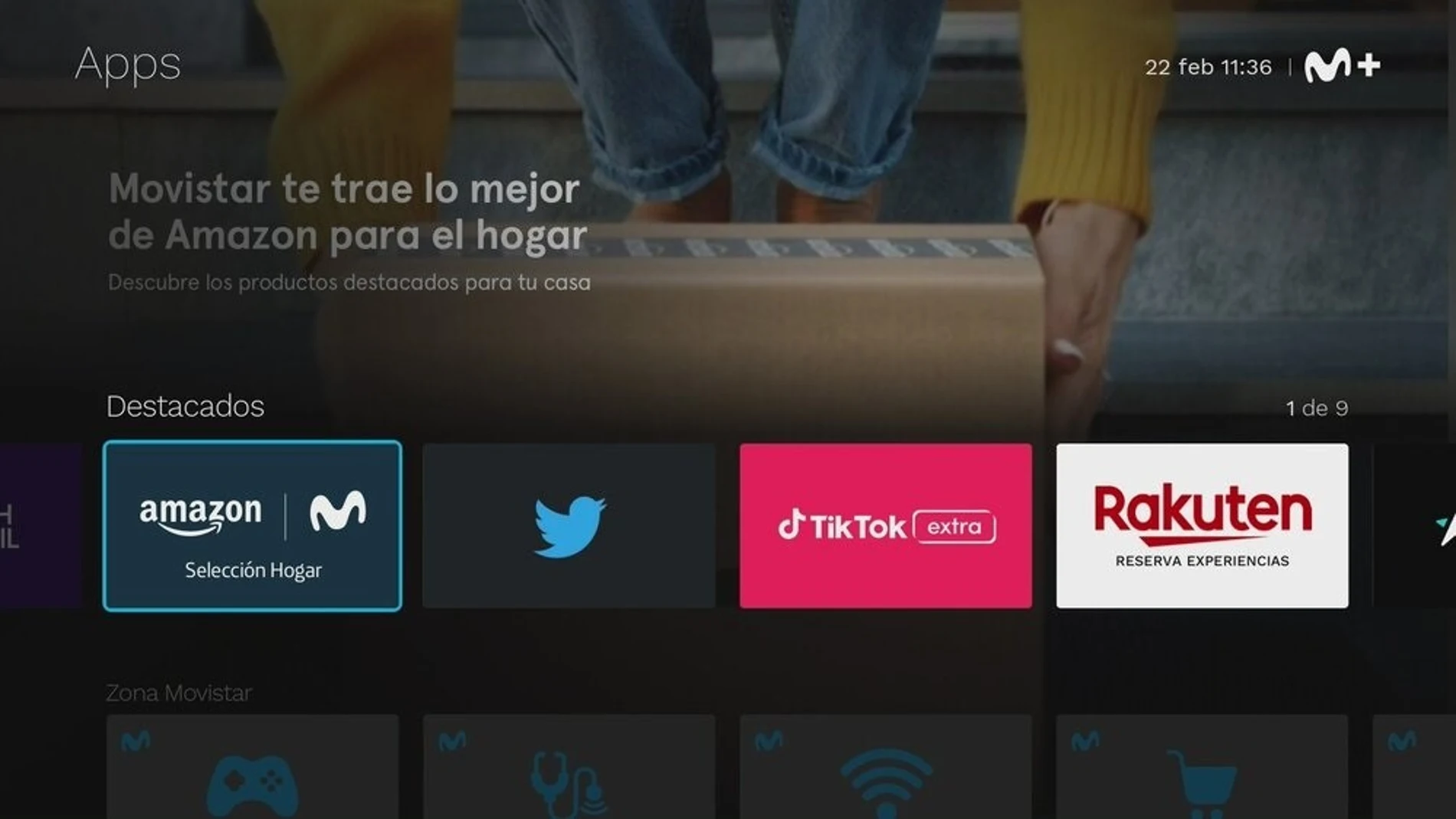 Telefónica permitirá comprar más de 20.000 productos de  con el mando  de Movistar Plus+