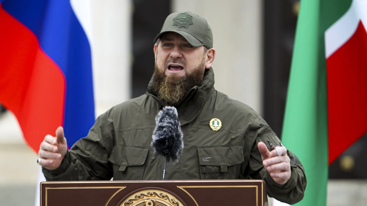 El líder checheno Ramzan Kadirov sufre necrosis pancreática, según Novaya Gazeta