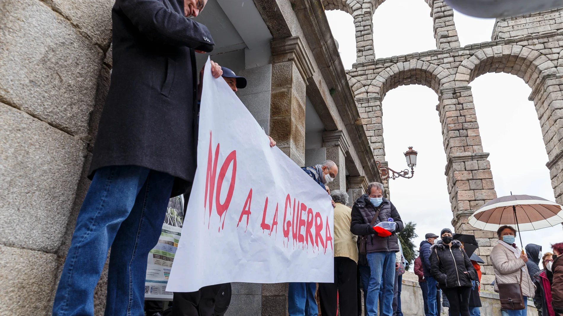 El Foro Social de Segovia convoca una concentración bajo el lema "No a la Guerra"
