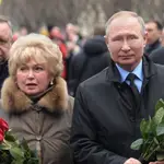 Vladimir Putin junto a su exmujer, Lyudmila Putina, en una imagen de archivo