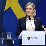 La primera ministra ha añadido que esta será la primera vez que Suecia envía armamento a un país en conflicto desde la invasión soviética de Finlandia en 1939.