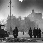 El Reichstag el día después del incendio
