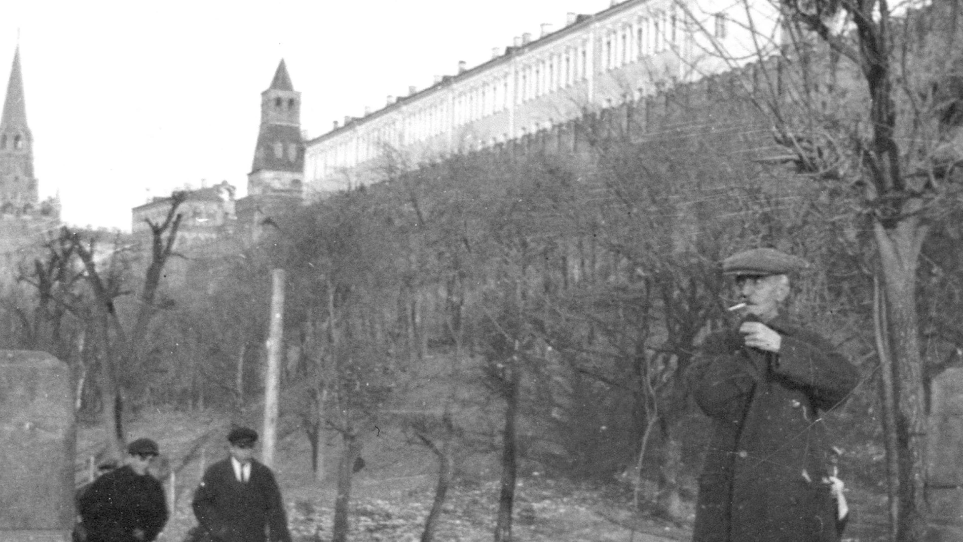 Una imagen de Francesc Macià durante su paso por Moscú