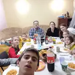 Ximo, Sara y sus ocho hijos salieron de Kiev en un convoy del Ministerio de Asuntos Exteriores