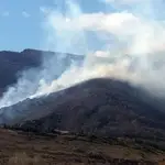  La provincia de León registra nueve incendios forestales durante el último domingo de febrero 