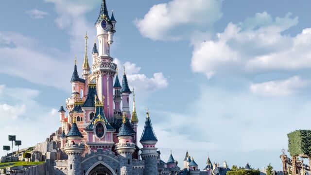 Castillo de “La Bella Durmiente” en Disneyland Paris