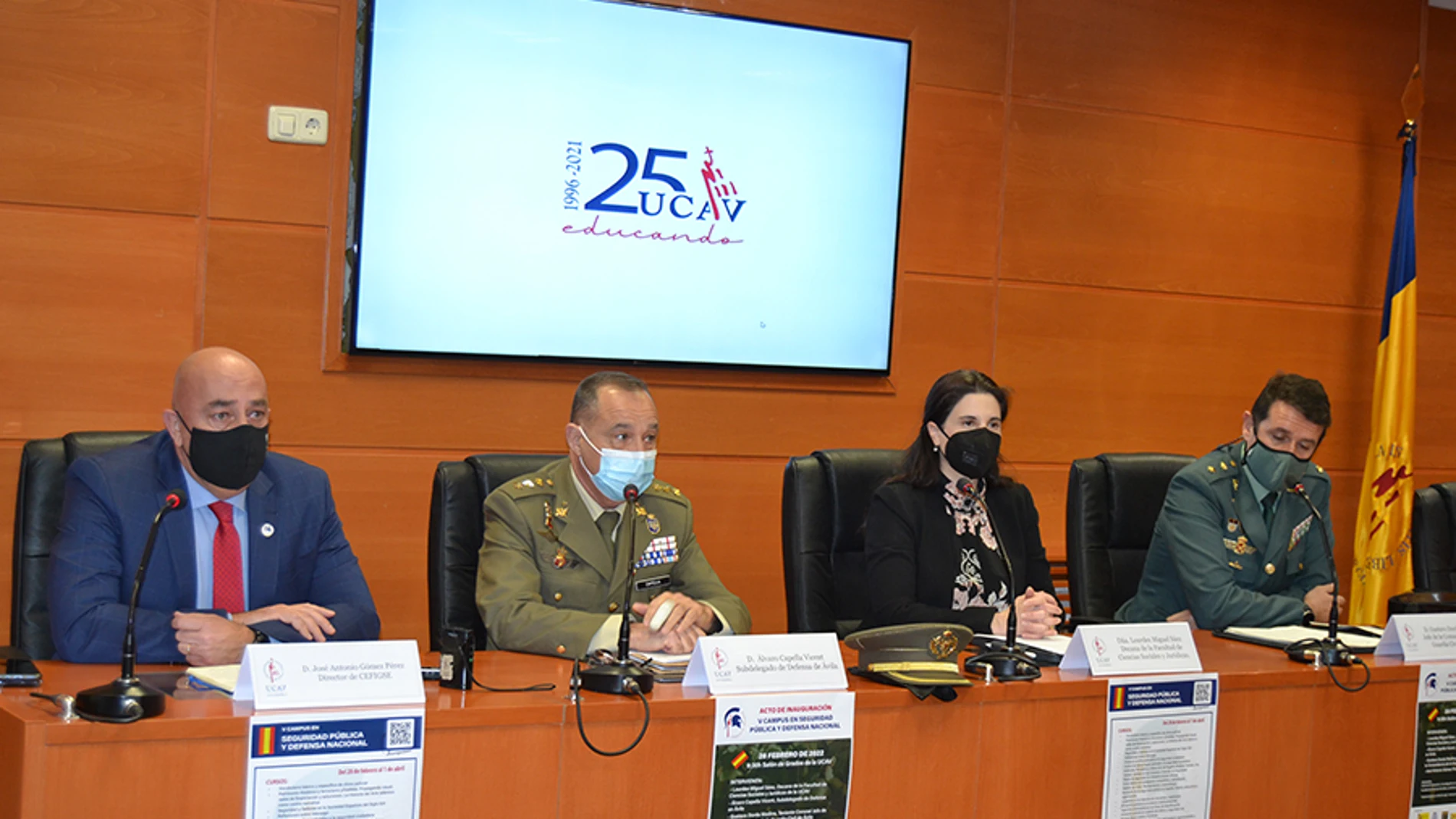 inauguración de el V Campus de Seguridad Pública y Defensa Nacional