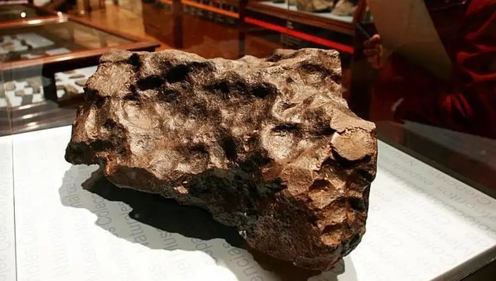 Meteorito conservado en Madrid